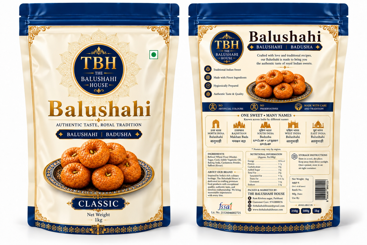 TBH CLASSIC BALUSHAHI 1KG PACK